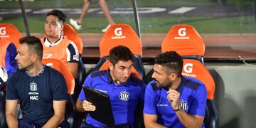 Gandolfi se hizo cargo del equipo en los últimos dos partidos. (Facundo Luque)