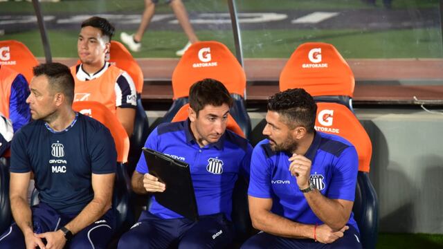 Gandolfi se hizo cargo del equipo en los últimos dos partidos. (Facundo Luque)