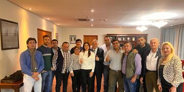 Jaldo recibió a vecinos del Este de la provincia.