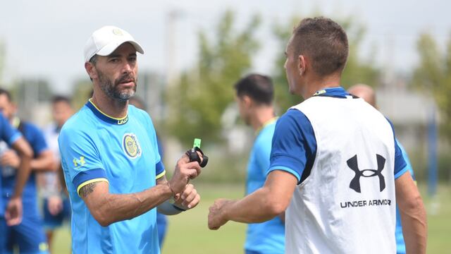 El "Kily" descartó a Marco Ruben para el inicio de la Copa de la Liga Profesional de Fútbol. (@carcoficial)