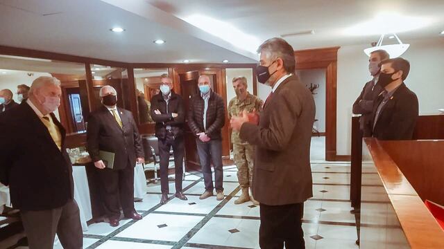 La provincia homenajeó a Alfredo Florencio Pérez, último sobreviviente de la “operación 90 al polo sur”