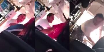 Un chofer terminó a las piñas con un pasajero que le pidió que se pusiera el barbijo.