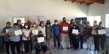 Entrega de Diplomas del Curso de Actualización en deterioro cognitivo, Alzheimer y otras demencias para Cuidadores Domiciliarios.