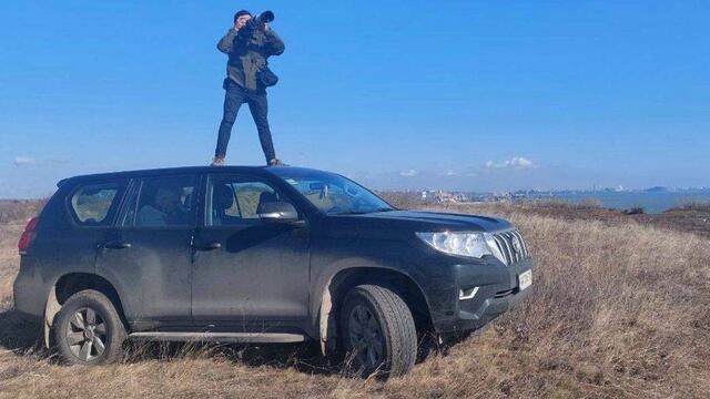 Un fotógrafo barilochense retrata el conflicto entre Rusia y Ucrania para la agencia Reuters.