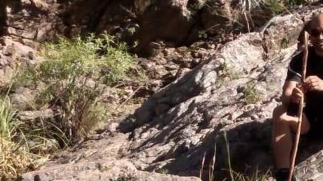La foto de Galván que prueba que conocía la zona donde buscan a su pareja Ivana Módica. (Foto: Facebook / Javier Galván).