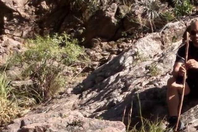 La foto de Galván que prueba que conocía la zona donde buscan a su pareja Ivana Módica. (Foto: Facebook / Javier Galván).