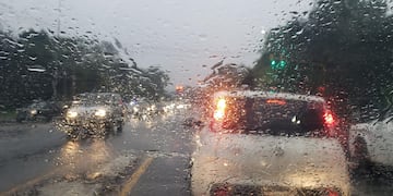 Postales de la lluvia (Ramiro Pereyra/La Voz)