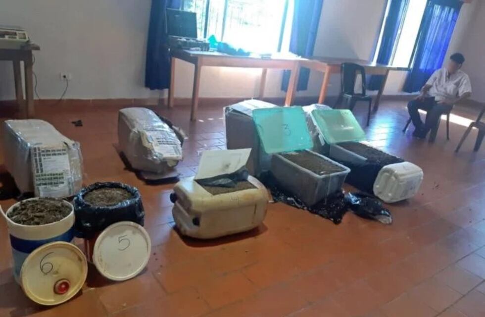 Eldorado: descubren más de 60 kilos de marihuana en encomiendas con destino a Buenos Aires