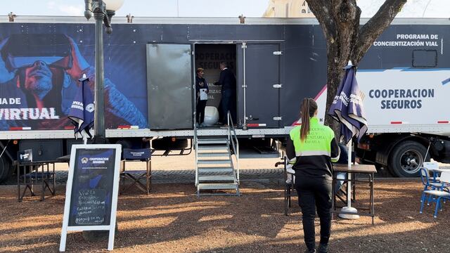 El simulador virtual estará en el sur de la Plaza 25 de Mayo