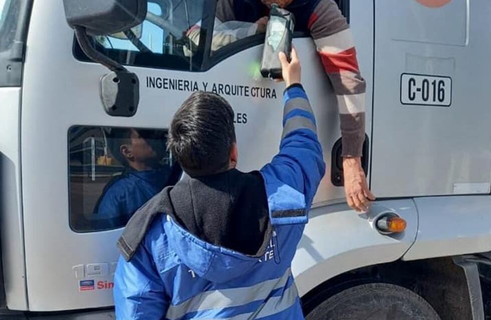 Más de 30 mil camiones fueron controlados por la CNRT en la región
