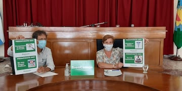 Hugo Schamber y Liliana García (Bien Común)