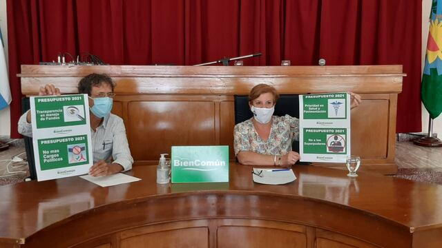 Hugo Schamber y Liliana García (Bien Común)