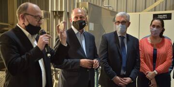 Inauguración de la nueva planta de Keclon