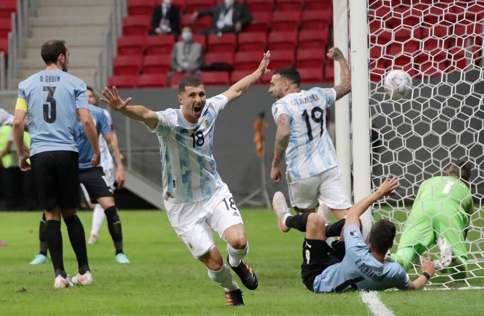 Copa América: la Selección Argentina derrotó 1-0 a Uruguay con gol de Guido Rodríguez