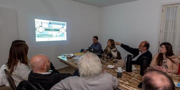 Secretarías municipales se reunieron con la Cámara de Turismo de Ushuaia, por las obras en la Pasarela Fique, Kuanip y calle San Martín