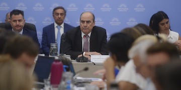Plenario de comisiones. Ministro del Interior, Guillermo Francos.