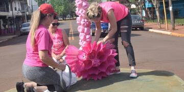 Jardín América: el municipio se prepara para el mes de la lucha contra el cáncer de mama.