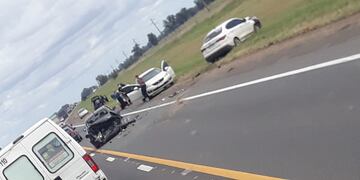 Accidente en el Km. 172 de la Ruta 3