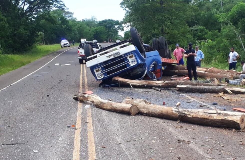 Accidente vial con saldo de milagro sobre la Ruta Provincial N°4