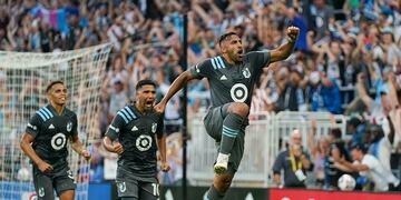 "Wanchope" Ábila, una sociedad con Bebelo Reynoso que no funciona (Twitter Minnesota United).
