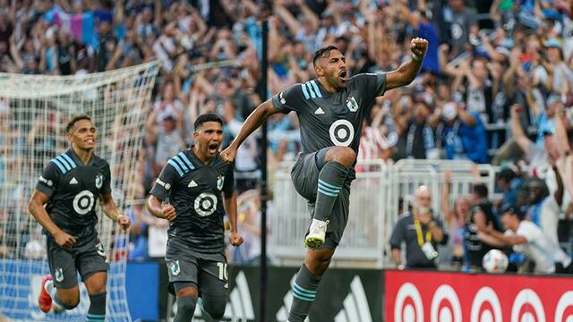 "Wanchope" Ábila, una sociedad con Bebelo Reynoso que no funciona (Twitter Minnesota United).