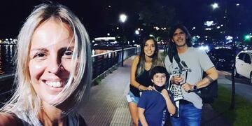 La reconocida periodista de Telefe Milva Castillo de vacaciones en Misiones