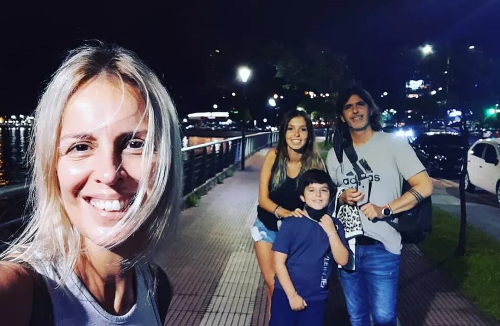 Milva Castellini eligió los paisajes de Misiones para vacacionar