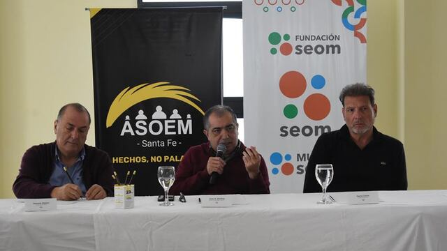 Antonio Ratner (Rosario), Juan Medina (Santa Fe) y Darío Cocco (Rafaela) sellaron un acuerdo estratégico para los empleados municipales