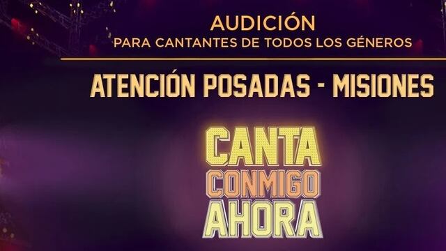 Cientos de misioneros audicionaron para “Canta Conmigo Ahora”.