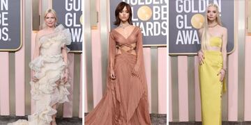 Michelle Williams, Jenna Ortega y Anya Taylor-Joy marcaron tendencia en la alfombra de los Globos de Oro 2023.