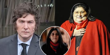 La nieta de Mercedes Sosa defendió el papel de su abuela y apuntó contra el gobierno de Javier Milei