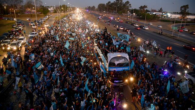 Belgrano seguirá festejando el campeonato junto a su hinchada.