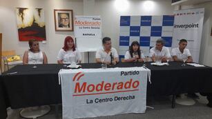 Presentación de candidatos del partido Moderado