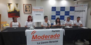 Presentación de candidatos del partido Moderado
