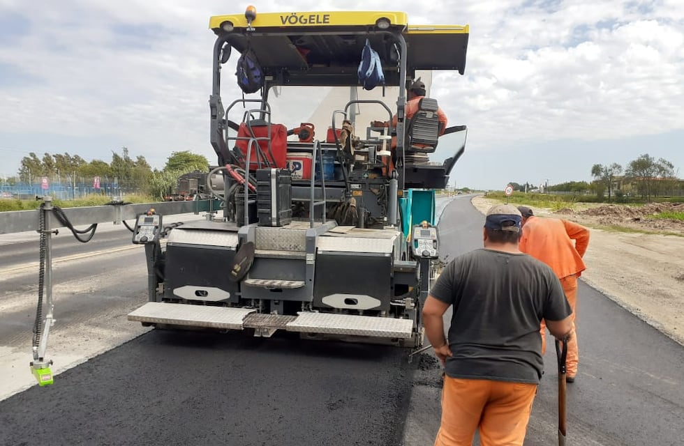 Comenzó la pavimentación de la ruta 34 en el tramo urbano de Sunchales