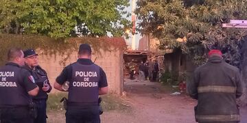 El domicilio de barrio Parque Liceo 2 Sección donde fue la explosión (Gentileza Alejandro Pozo).