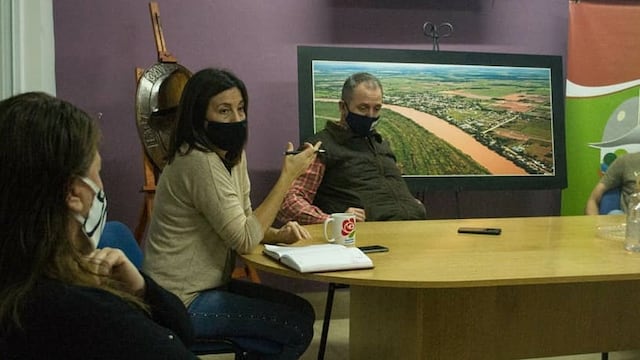 La presidenta comunal Verónica Devia se quejó sobre la actuación judicial. (Comuna de Cayastá)