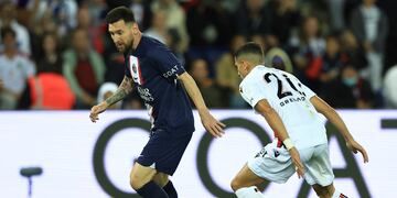 Lionel Messi, delantero del París Saint-Germain. (AP)