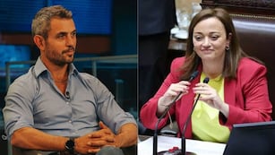 Martín Menem y Cecilia Moreau