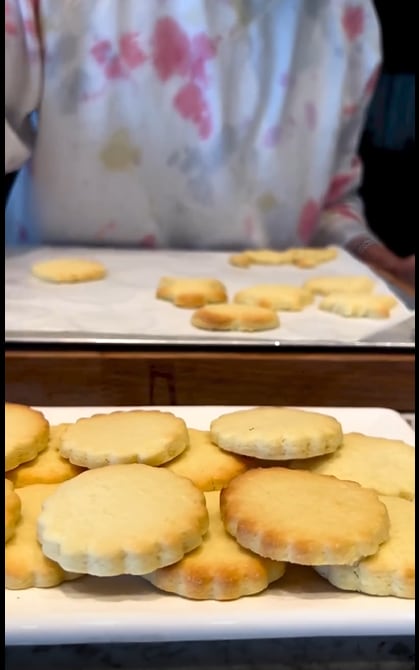Cómo hacer las galletitas caseras y dulces de Claudia Villafañe