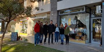 Comerciantes que van a participar del "Punto Sacripanti"