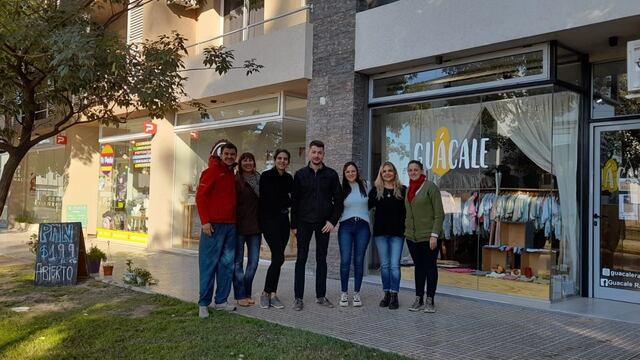 Comerciantes que van a participar del "Punto Sacripanti"