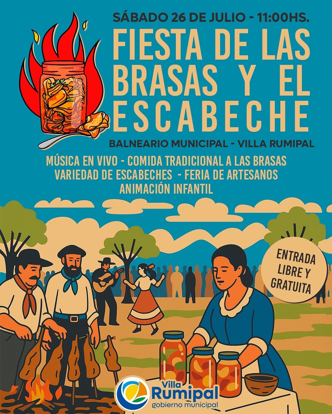 Villa Rumipal confirmó la primera edición del evento gastronómico.