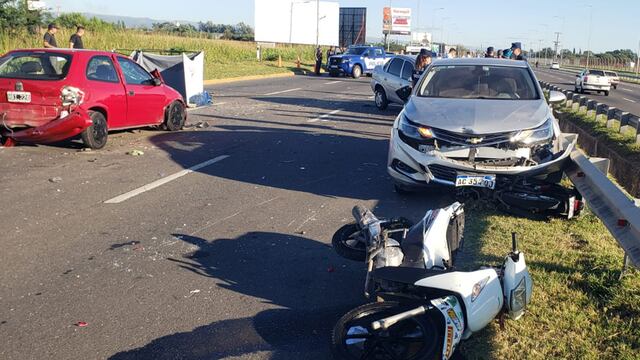 Una picada ilegal terminó con la muerte de un joven de 19 años. (Ramiro Pereyra / La Voz)