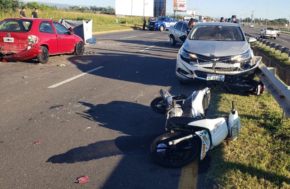 Hacía una picada en la zona del aeropuerto de Córdoba y murió: las imágenes del fatal hecho