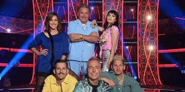 El jurado de La Voz Argentina (Telefe) en su temporada 2022: Soledad Pastorutti, Ricardo Montaner, Lali Espósito y Mau y Ricky.