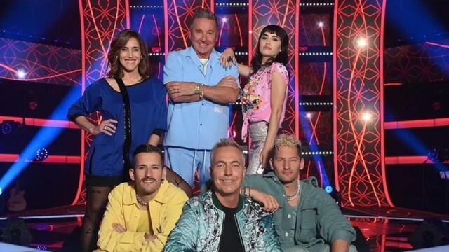 El jurado de La Voz Argentina (Telefe) en su temporada 2022: Soledad Pastorutti, Ricardo Montaner, Lali Espósito y Mau y Ricky.