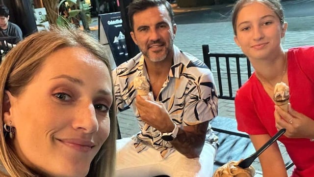 Mica, Fabián e Indiana. (Instagram Mica Viciconte)