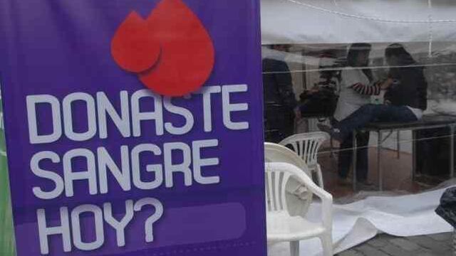 DONACIÓN DE SANGRE. (Archivo).