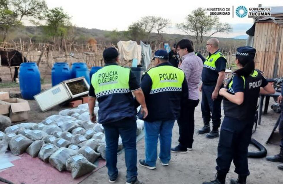 Trancas: secuestraron 100 kilos de marihuana